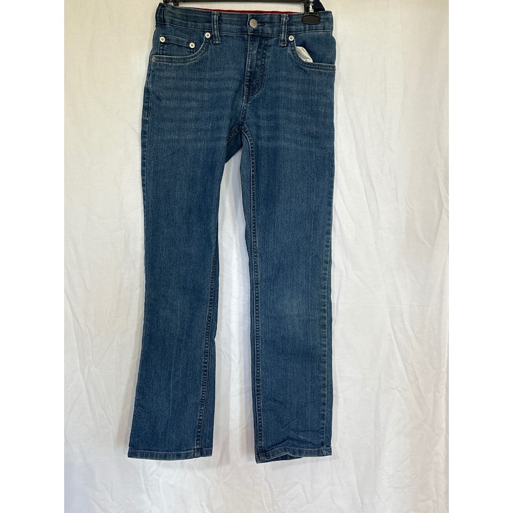 Levi's Boys' 511 Slim Fit Adjustable Waist Jeans Blue Denim Size 12